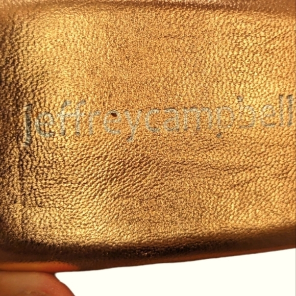 Jeffrey Campbell Knaughty Slide Sandal Rose Gold....Size 6/37 - Picture 6 of 6